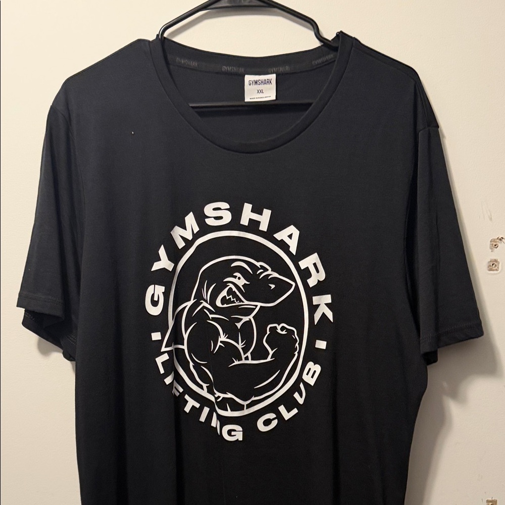 Gymshark Black Lifting Club Tee